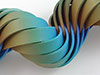 Moebius necklace (detail) by Carol Blackburn
